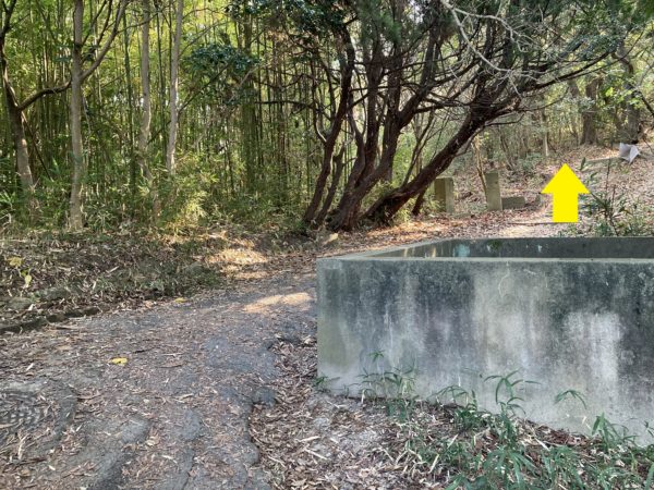 神戸少年の町からの登山道